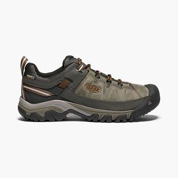 KEEN Férfi Targhee III Waterproof Túracipő Olivazöld